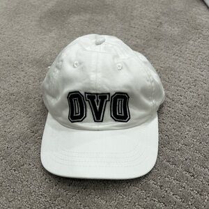 White ovo adjustable hat